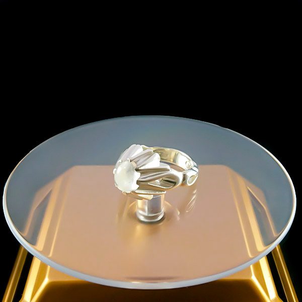 انگشتر نقره مردانه طرح آرتین با سنگ در نجف اصلی - Image 5