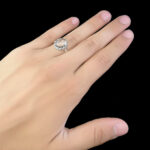 انگشتر نقره طرح آران با سنگ در نجف اصلی - Image 4