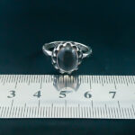 انگشتر نقره طرح آران با سنگ در نجف اصلی - Image 2