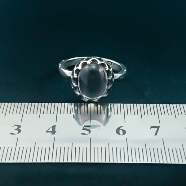 انگشتر نقره طرح آران با سنگ در نجف اصلی - Image 2