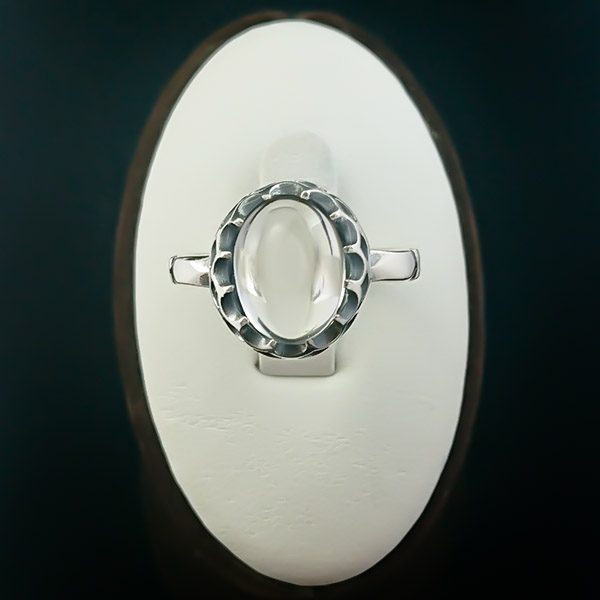 انگشتر نقره طرح آران با سنگ در نجف اصلی - Image 3