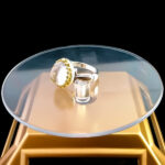 انگشتر نقره مردانه طرح آرسام با سنگ در نجف اصلی - Image 3