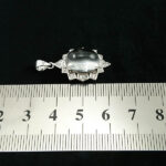 گردنبند نقره زنانه طرح دایانا با سنگ در نجف اصلی - Image 3