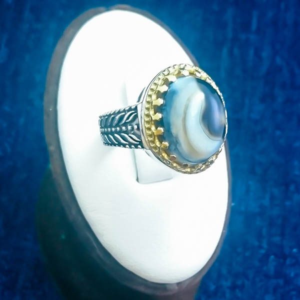 انواع انگشتر عقیق سلیمانی پسرانه اصل