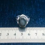 انگشتر نقره مردانه طرح هادی با سنگ عقیق سلیمانی (باباقوری) - Image 5