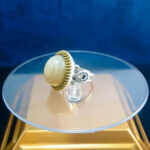 انگشتر نقره مردانه طرح ویژه۲ با سنگ عقیق سلیمانی (باباقوری) - Image 5