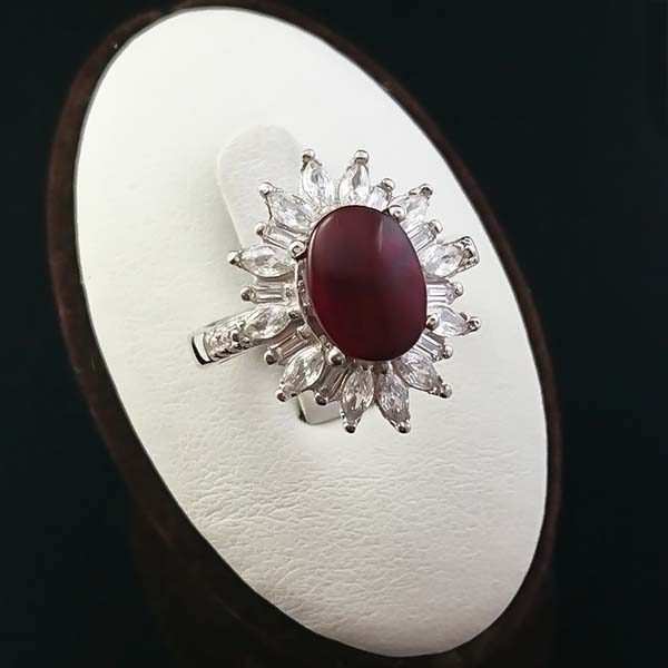 انگشتر عقیق یمنی سرخ زیبا