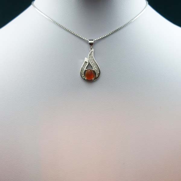 بهترین گردنبند عقیق یمنی سرخ نفیس