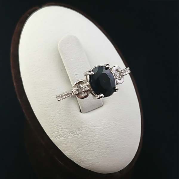 مدل انگشتر یاقوت کبود دخترانه اصلی