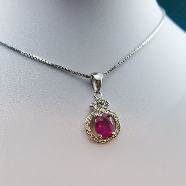 بهترین گردنبند یاقوت سرخ نفیس