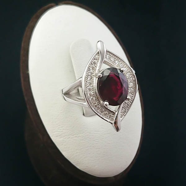 انواع انگشتر گارنت دخترانه فانتزی