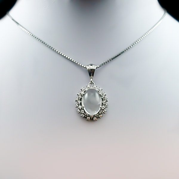 گردنبند در نجف زنانه نقره مجلسی