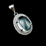 گردنبند در نجف اصل نقره زنانه طرح بهنوش