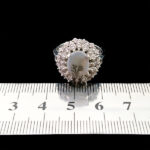 انگشتر نقره زنانه طرح هانا با سنگ عقیق شجر اصلی - Image 4