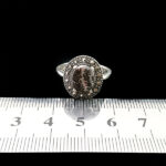 انگشتر نقره زنانه طرح هلیا با سنگ عقیق شجر اصلی - Image 4