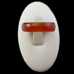 حلقه عقیق سرخ اصلی مردانه و زنانه با سایزهای مختلف - Image 2