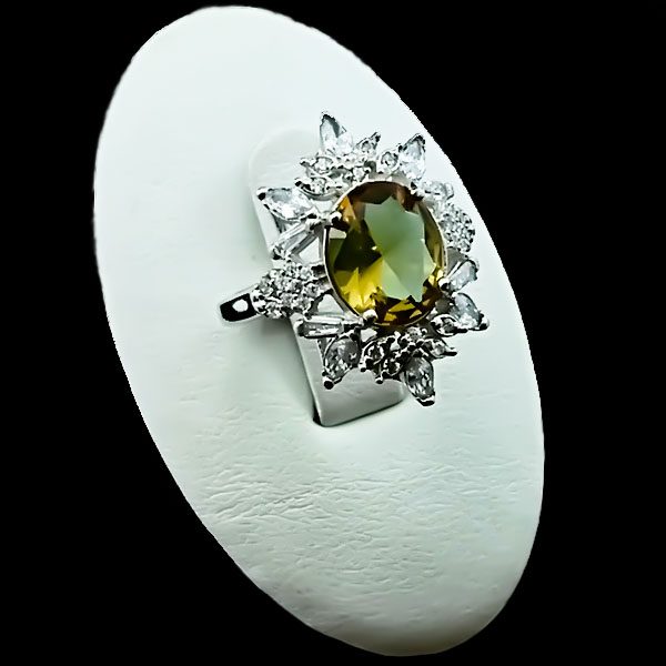 انگشتر الکساندریت زنانه نقره