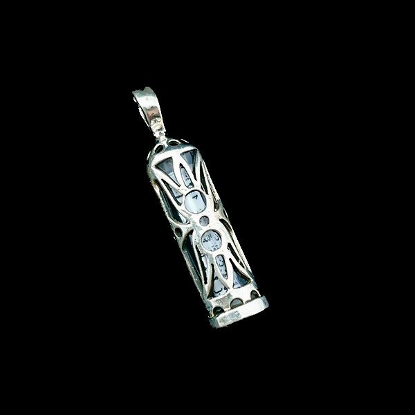 گردنبند نقره حرز امام جواد (ع) طرح نورا - Image 3