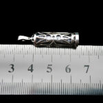 گردنبند نقره حرز امام جواد (ع) طرح نورا - Image 2