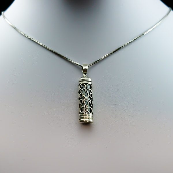 گردنبند نقره حرز امام جواد (ع) طرح مانیا - Image 4