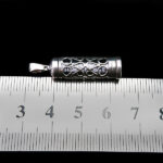 گردنبند نقره حرز امام جواد (ع) طرح مانیا - Image 3