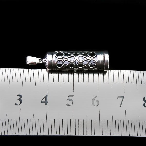 گردنبند نقره حرز امام جواد (ع) طرح مانیا - Image 3