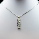 گردنبند نقره حرز امام جواد (ع) طرح سایان - Image 4