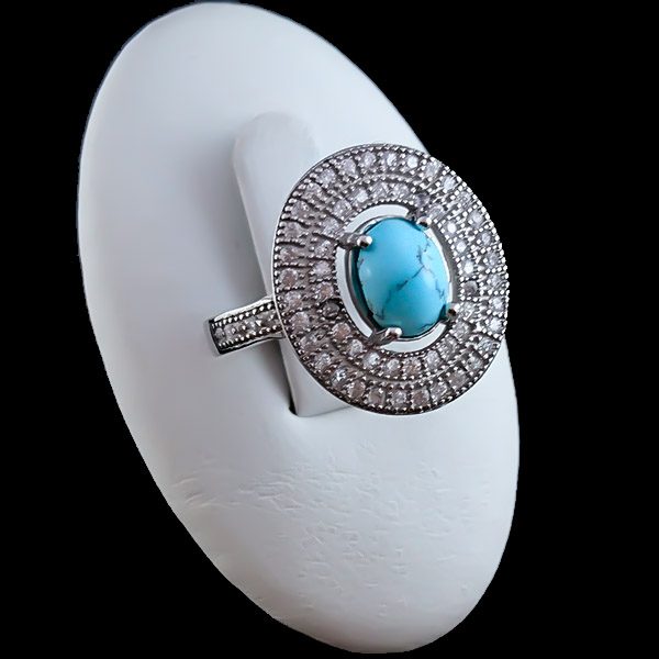 ۲-۱-۰۳۰ turquoise-ring (3) انگشتر فیروزه زیبا