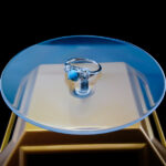 انگشتر نقره زنانه طرح شایلی با سنگ فیروزه نیشابوری - Image 2