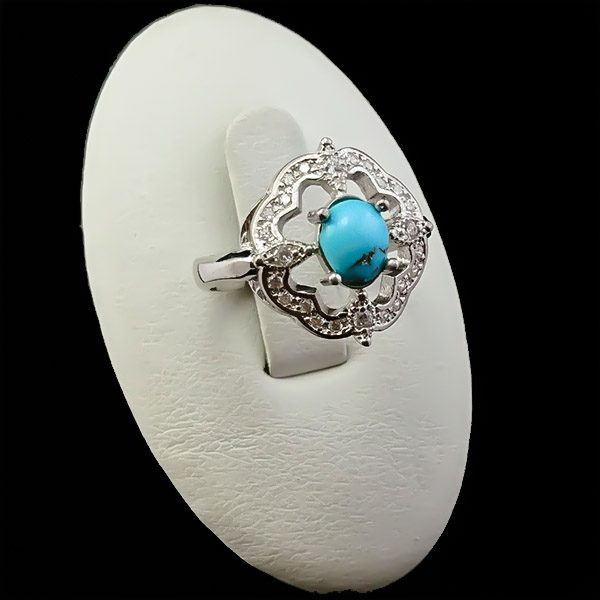 زیباترین انگشتر فیروزه ظریف