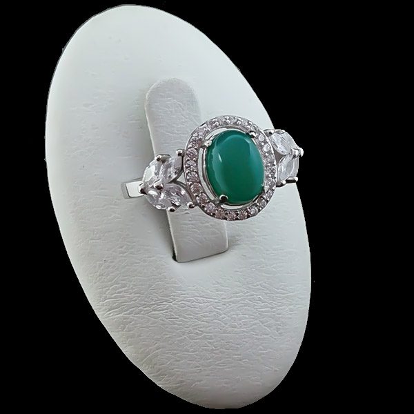 انگشتر عقیق سبز