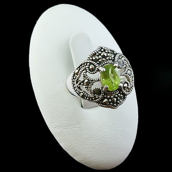 انواع انگشتر زبرجد دخترانه فانتزی