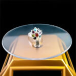 انگشتر نقره زنانه فاخر آتوسا با چند سنگ معدنی اصل - Image 2