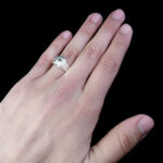 انگشتر نقره زنانه و مردانه طرح فانتزی با حرز امام جواد (ع) - Image 6