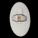 انگشتر نقره زنانه و مردانه طرح فانتزی با حرز امام جواد (ع) - Image 4