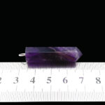 گردنبند زنانه ومردانه آمیتیست طرح آتا با سنگ آمیتیست اصل - Image 4