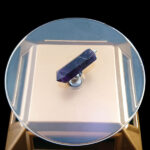 گردنبند زنانه ومردانه آمیتیست طرح آتین با سنگ آمیتیست اصل - Image 4