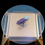 گردنبند زنانه ومردانه آمیتیست طرح آدرینا با سنگ آمیتیست اصل - Image 4