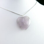 گردنبند زنانه ومردانه آمیتیست طرح آذر با سنگ آمیتیست اصل - Image 3