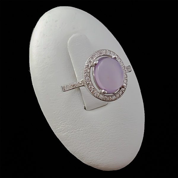 مدل انگشتر عقیق یمنی کبود دخترانه شیک