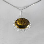 گردنبند زنانه و مردانه نقره حدید صینی با حکاکی آیه "و ان یکاد" ۲ - Image 4