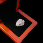 حلقه نقره زنانه طرح جواهری سریرا - Image 4