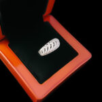 حلقه نقره زنانه طرح جواهری شایا - Image 3