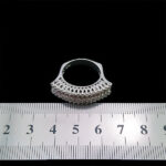 حلقه نقره زنانه طرح فریدا - Image 4