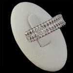 حلقه نقره زنانه طرح فریدا