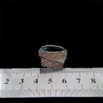 حلقه نقره زنانه طرح فریدخت - Image 2