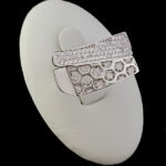 حلقه نقره زنانه طرح فریدخت