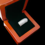 حلقه نقره زنانه طرح فریسا - Image 2