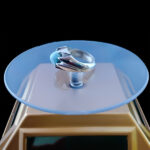 انگشتر نقره مردانه طرح جاهد با سنگ فیروزه نیشابوری - Image 3