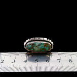 انگشتر فیروزه نیشابوری نقره زنانه و مردانه طرح کیلان - Image 3